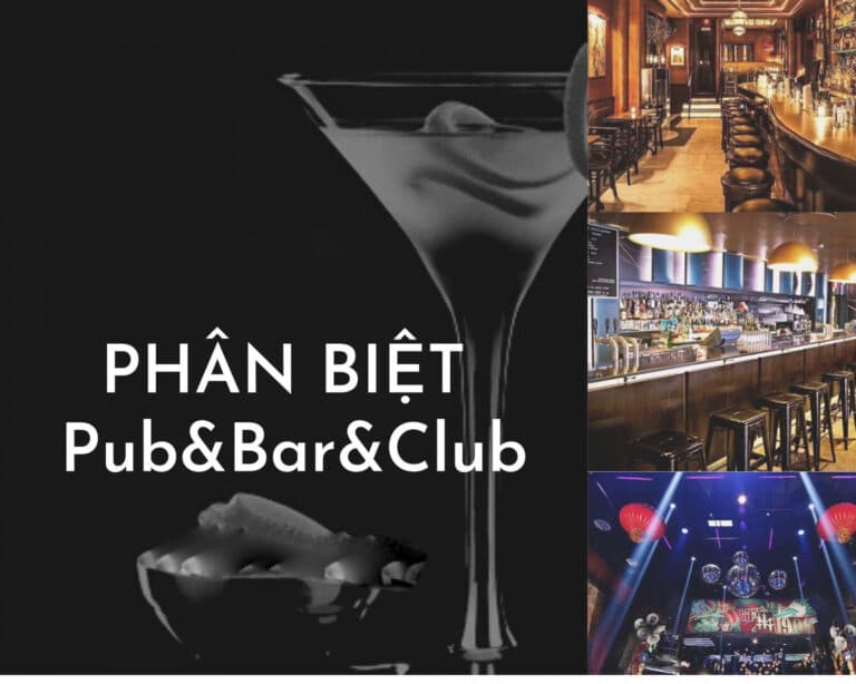 Quán club là gì? Sự khác nhau giữa club và bar