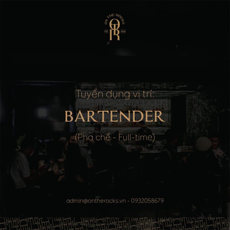 On The Rocks – Bartender