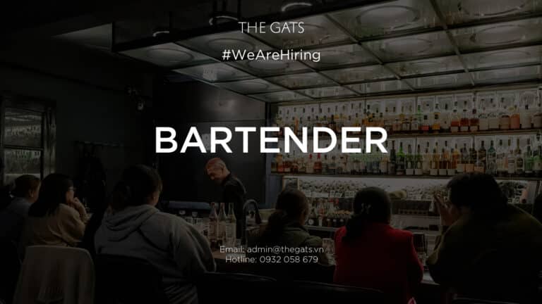 GEMINATION BAR – THE GATS INVESTMENT We’re hiring: Bartender