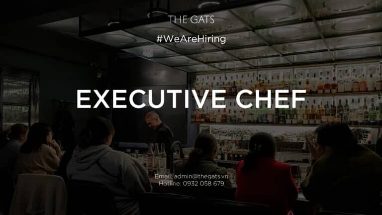 GEMINATION BAR – THE GATS INVESTMENT We’re hiring: CHEF